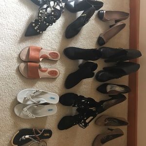 Lot of size 6 shoes - Nordstrom, BCBG, Saks
